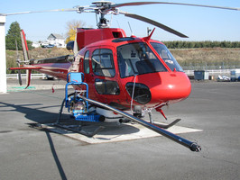 Simplex Model 510 Power Line and Windmill Cleaing and De-Icing spray system for the Eurocopter AS350 & 355 series
