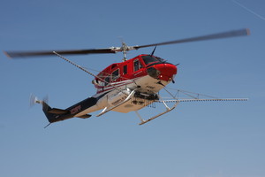 Simplex Aerospace agricultural spray system bell 212 model 204 FAA STC press release