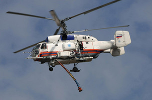 Simplex Aerospace Russian STC'd Fire Attack water tank for Kamov Ka-32